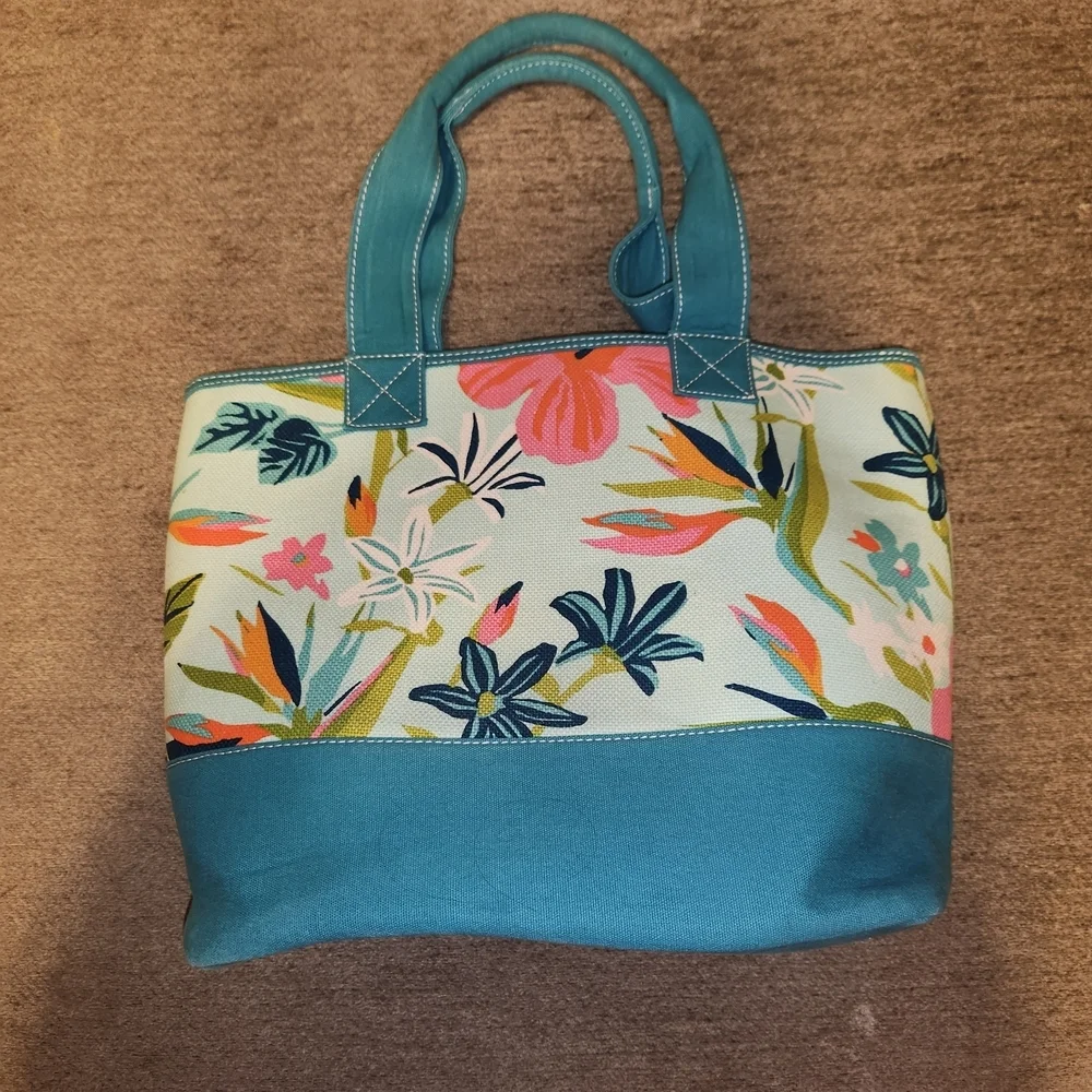 Spartina 449 Retired Daufuskie Island Morrland Seabreeze Beach Tote - Picture 3 of 5